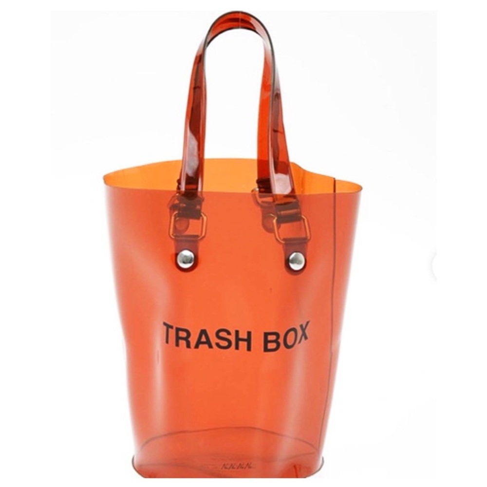 NEW NaNa-NaNa Bag NOT A TRASH BOX PVC Bucket Bag